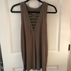 Navy Green Cute AE Tank